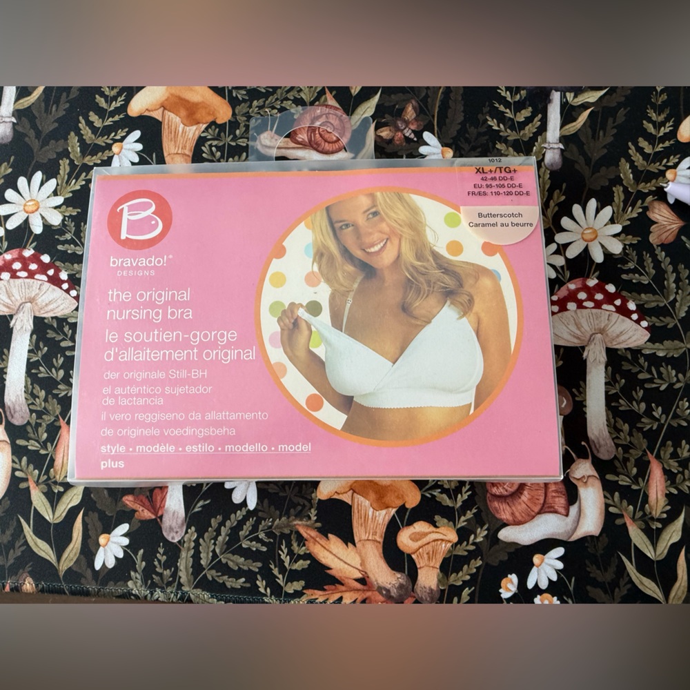 Bravado The Original Nursing Bra In Butterscotch/Nude SZ XL Style PLUS NWT